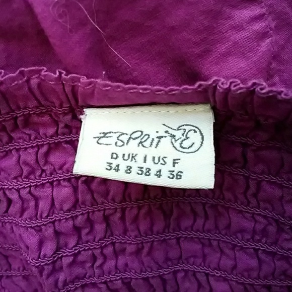 5 for $25 Magenta esprit halter top - Picture 5 of 5
